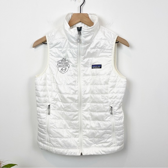Patagonia Jackets & Coats Patagonia Nano Puff Birch White Puffer Vest Poshmark